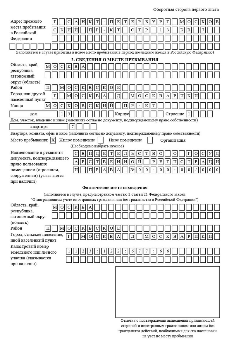 временная регистрация в Людиново